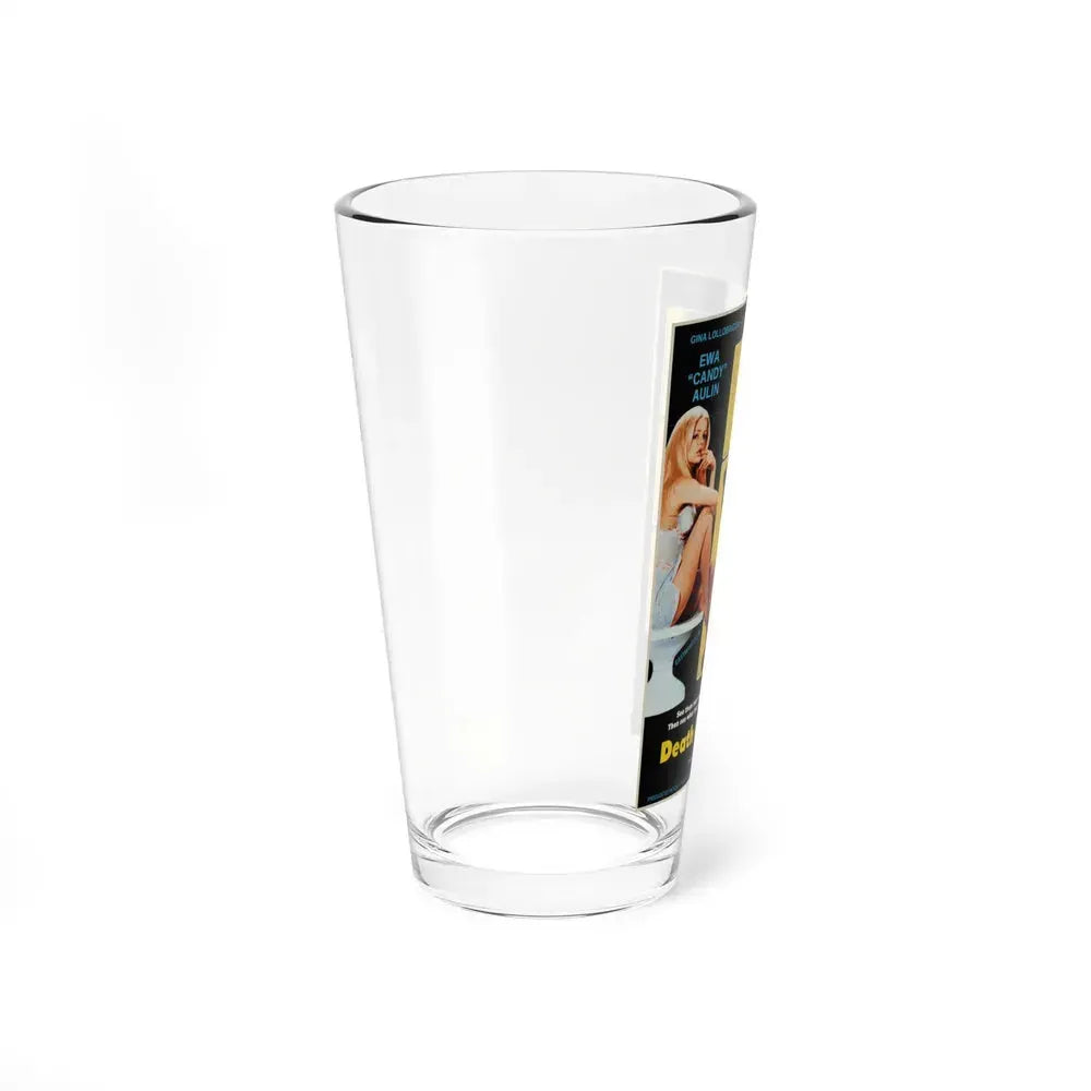 DEATH LAID AN EGG 1968 Movie Poster - Pint Glass 16oz - Go Mug Yourself