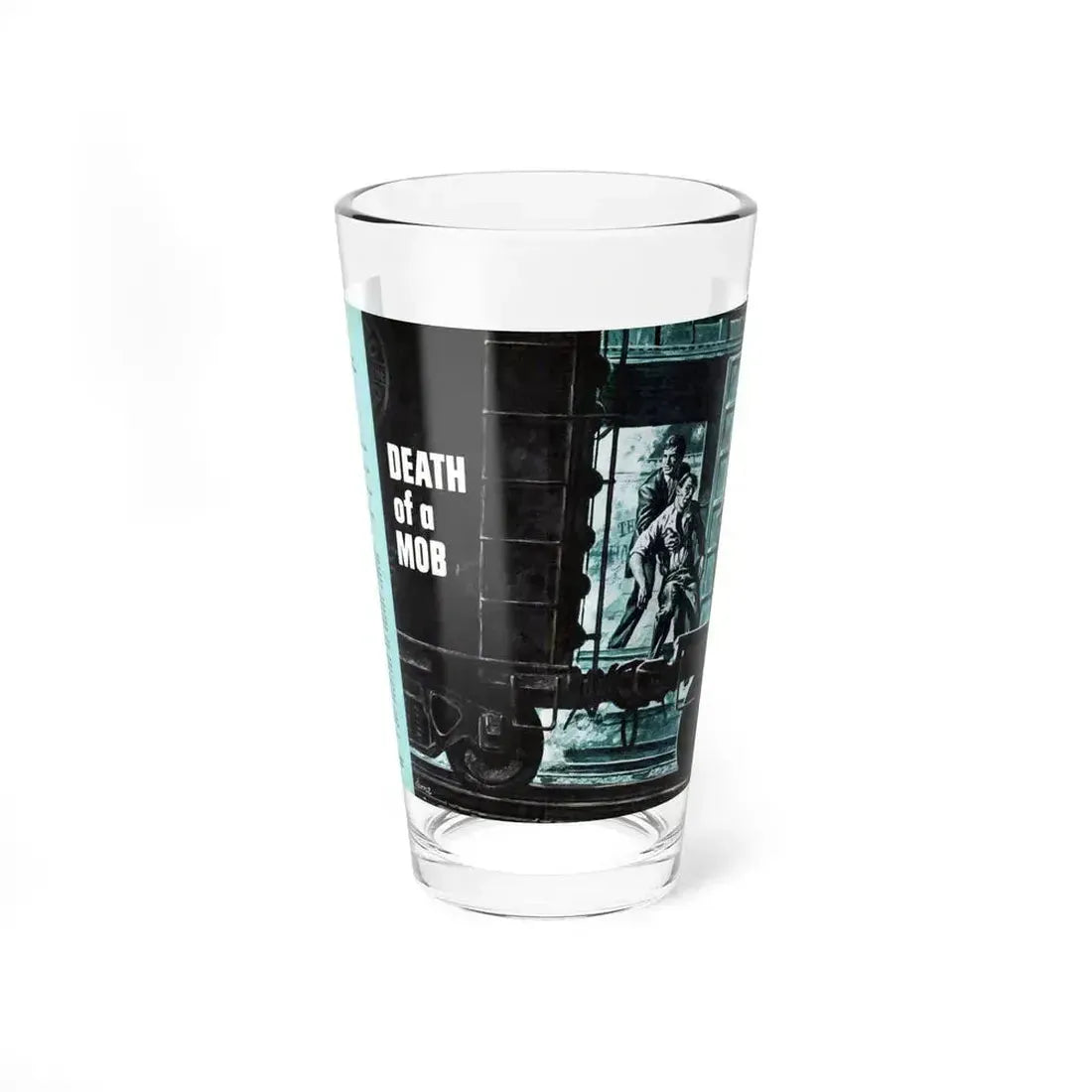 Death of a Mob, Male magazine, February 1957 - Pint Glass 16oz 16oz - Go Mug Yourself
