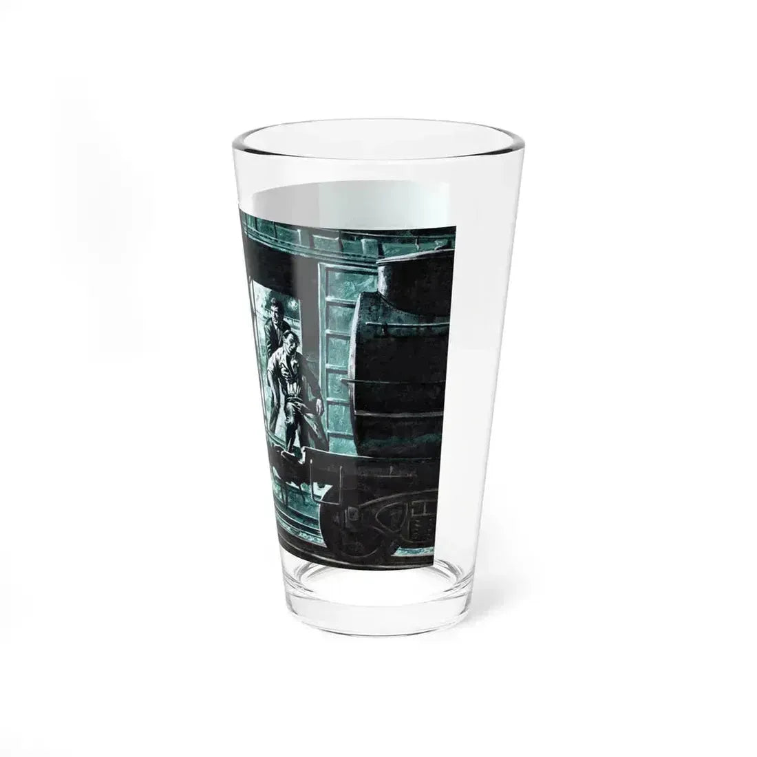 Death of a Mob, Male magazine, February 1957 - Pint Glass 16oz - Go Mug Yourself