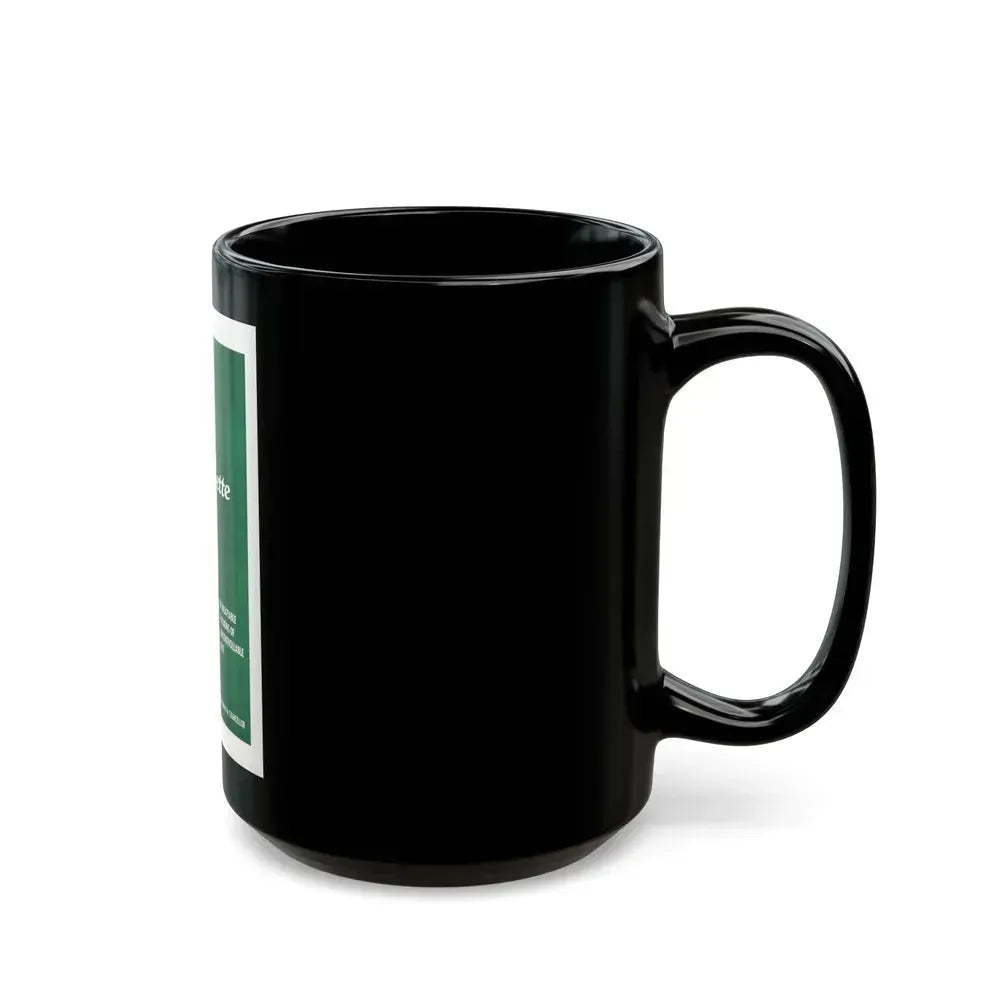 DEATH OF A NYMPHETTE 1967 Movie Poster - Black Coffee Mug - Go Mug Yourself