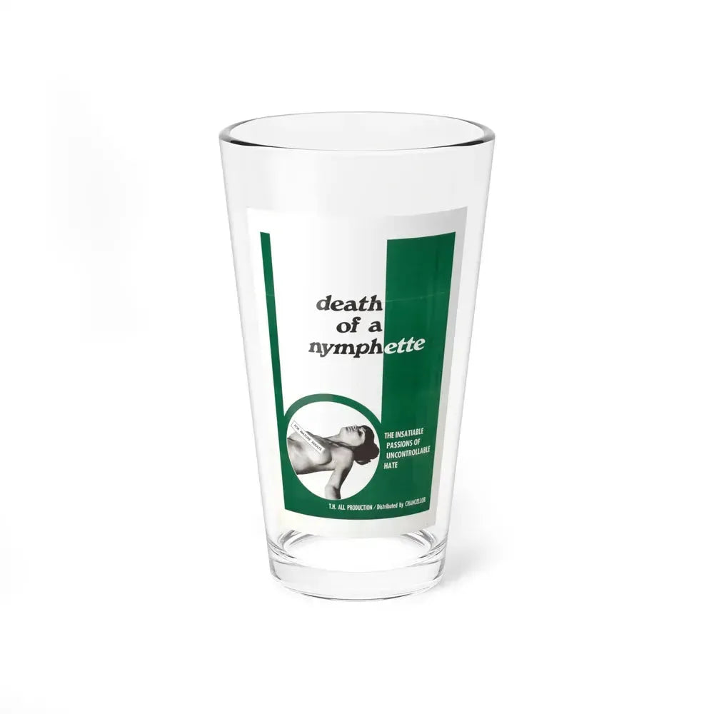 DEATH OF A NYMPHETTE 1967 Movie Poster - Pint Glass 16oz 16oz - Go Mug Yourself