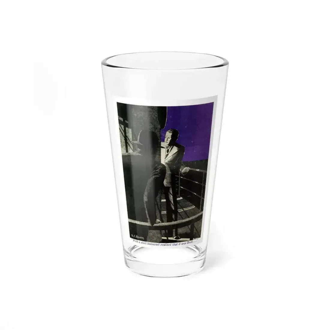 Death of a Rich Australian (3), The Australian Journal, July 1, 1937 - Pint Glass 16oz 16oz - Go Mug Yourself