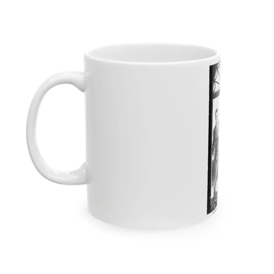 Death On The Doorstep, Blue Book Magazine, July 1940 - White Coffee Mug - Go Mug Yourself