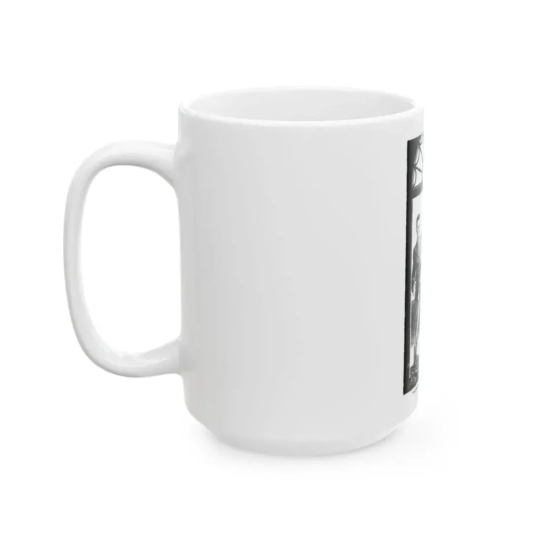 Death On The Doorstep, Blue Book Magazine, July 1940 - White Coffee Mug - Go Mug Yourself