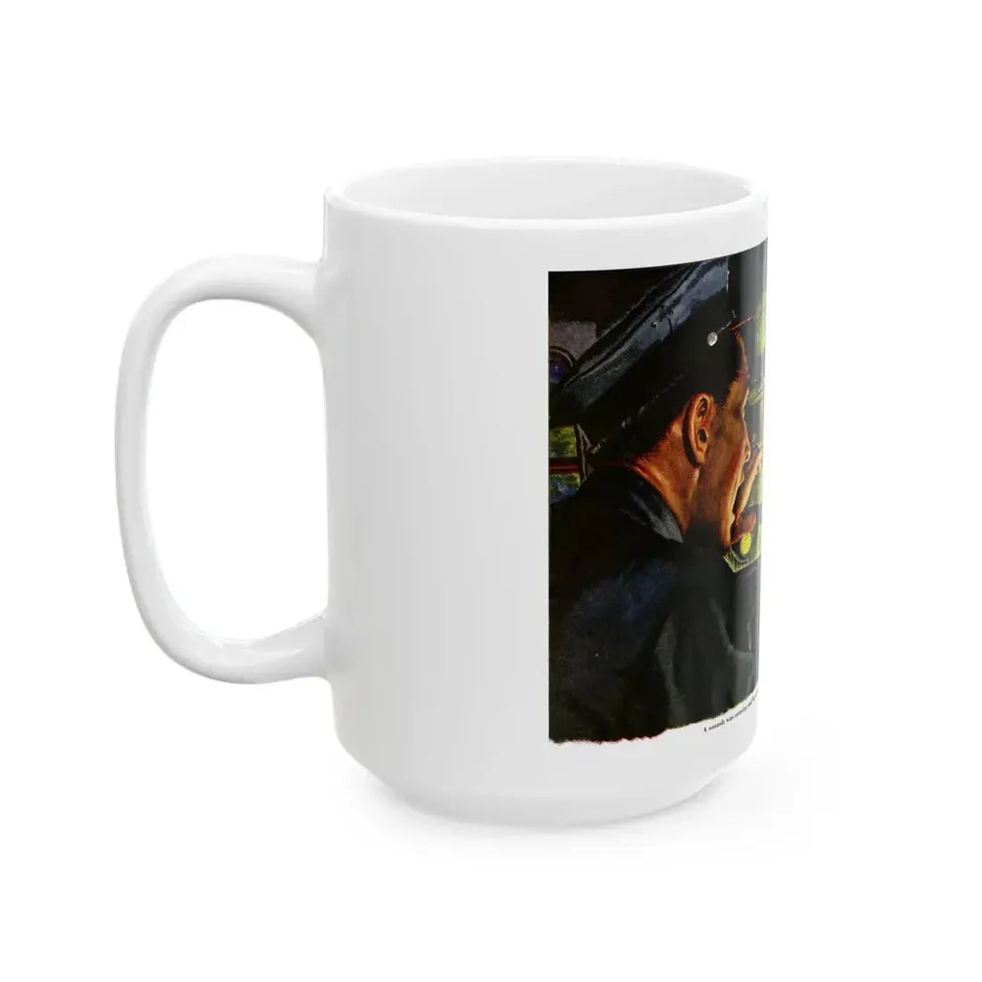 Death On Wheels, 1948 - White Coffee Mug - Go Mug Yourself