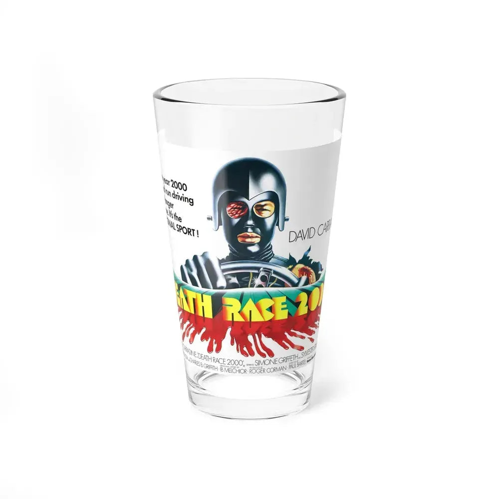DEATH RACE 2000 (2) 1975 Movie Poster - Pint Glass 16oz 16oz - Go Mug Yourself