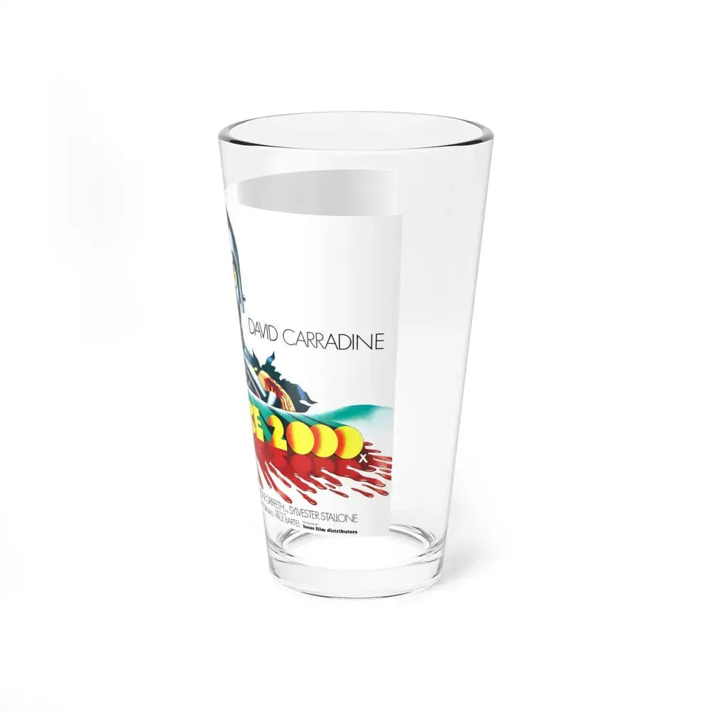 DEATH RACE 2000 (2) 1975 Movie Poster - Pint Glass 16oz - Go Mug Yourself