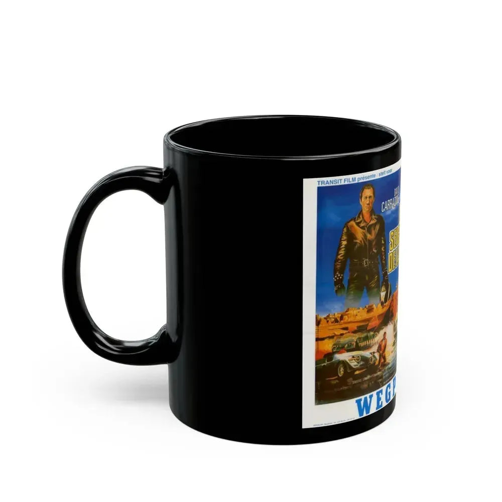 DEATH RACE 2000 (BELGIAN) 1975 Movie Poster - Black Coffee Mug - Go Mug Yourself