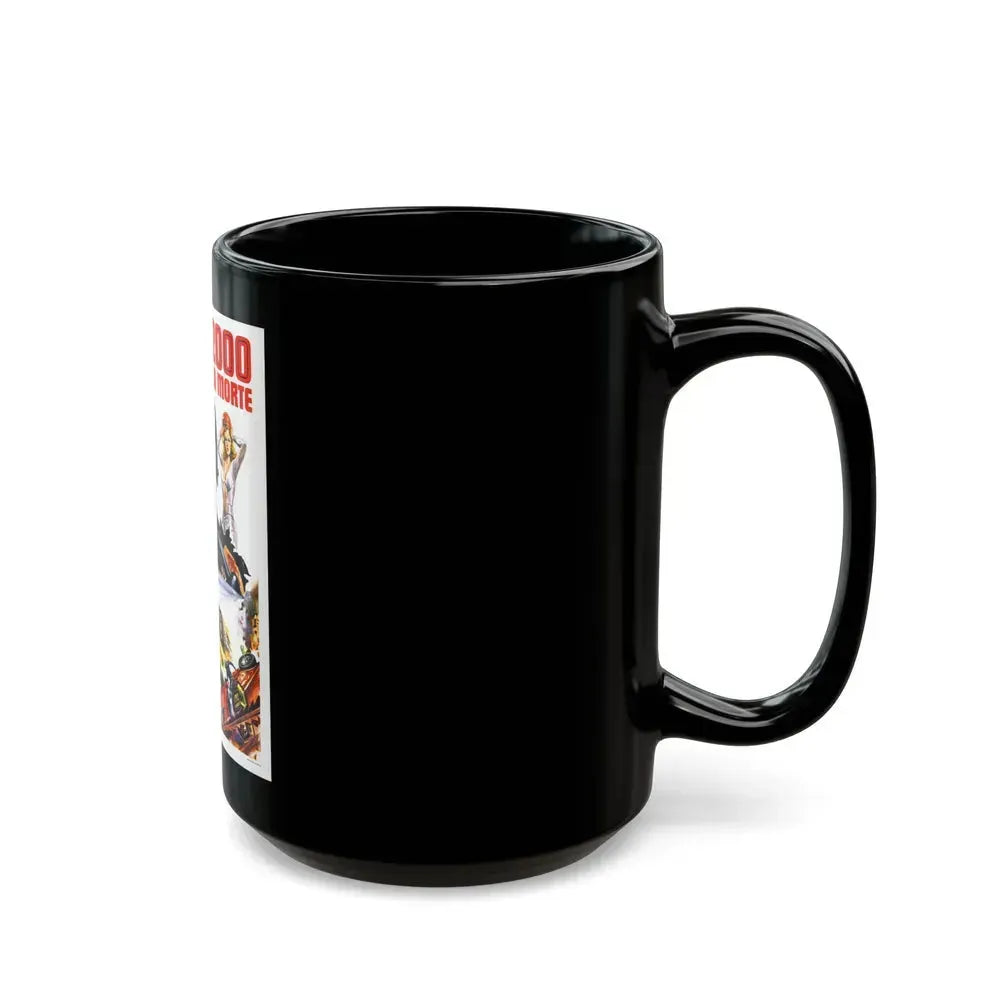 DEATH RACE 2000 (italian) 1975 Movie Poster - Black Coffee Mug - Go Mug Yourself