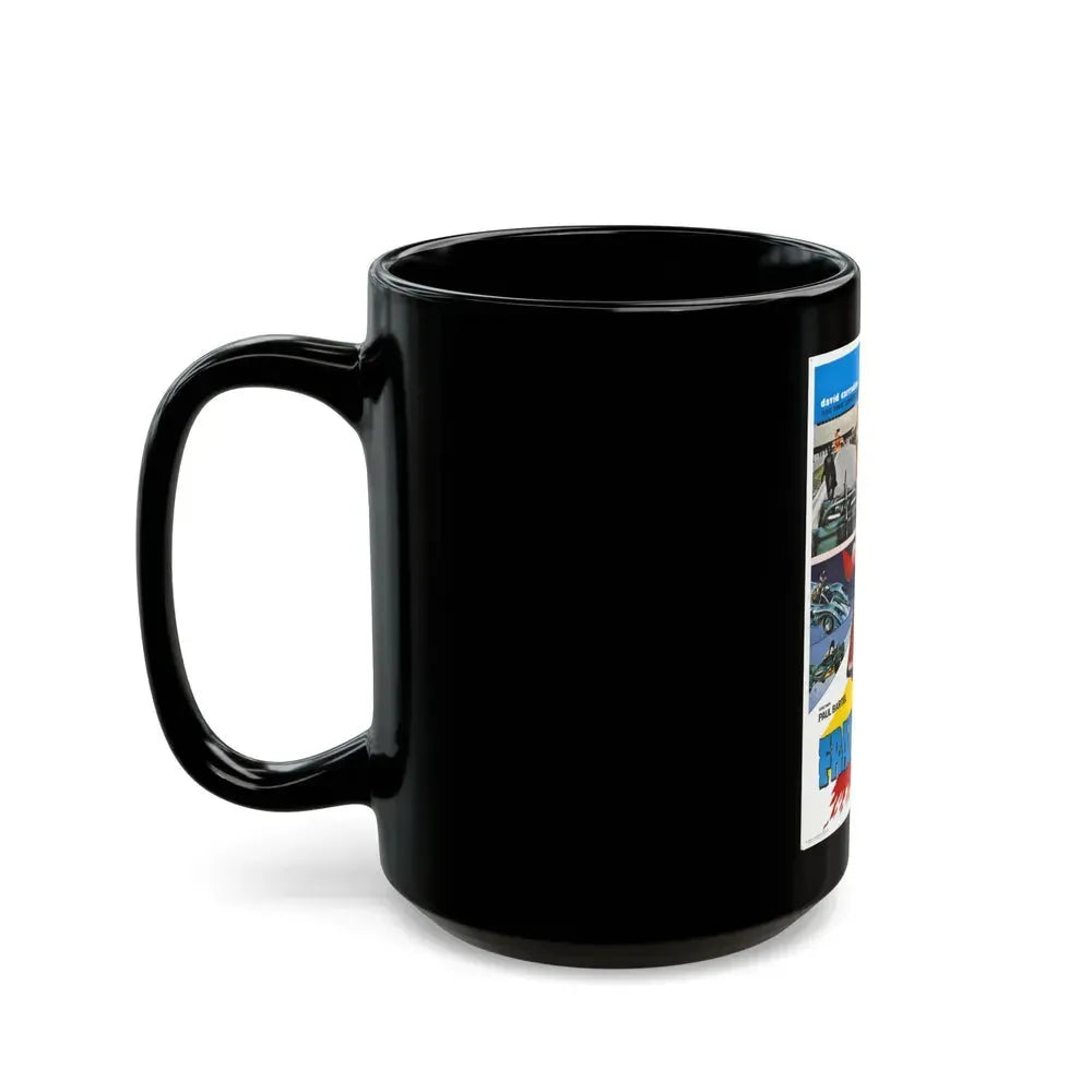 DEATH RACE 2000 (TURKISH) 1975 Movie Poster - Black Coffee Mug - Go Mug Yourself