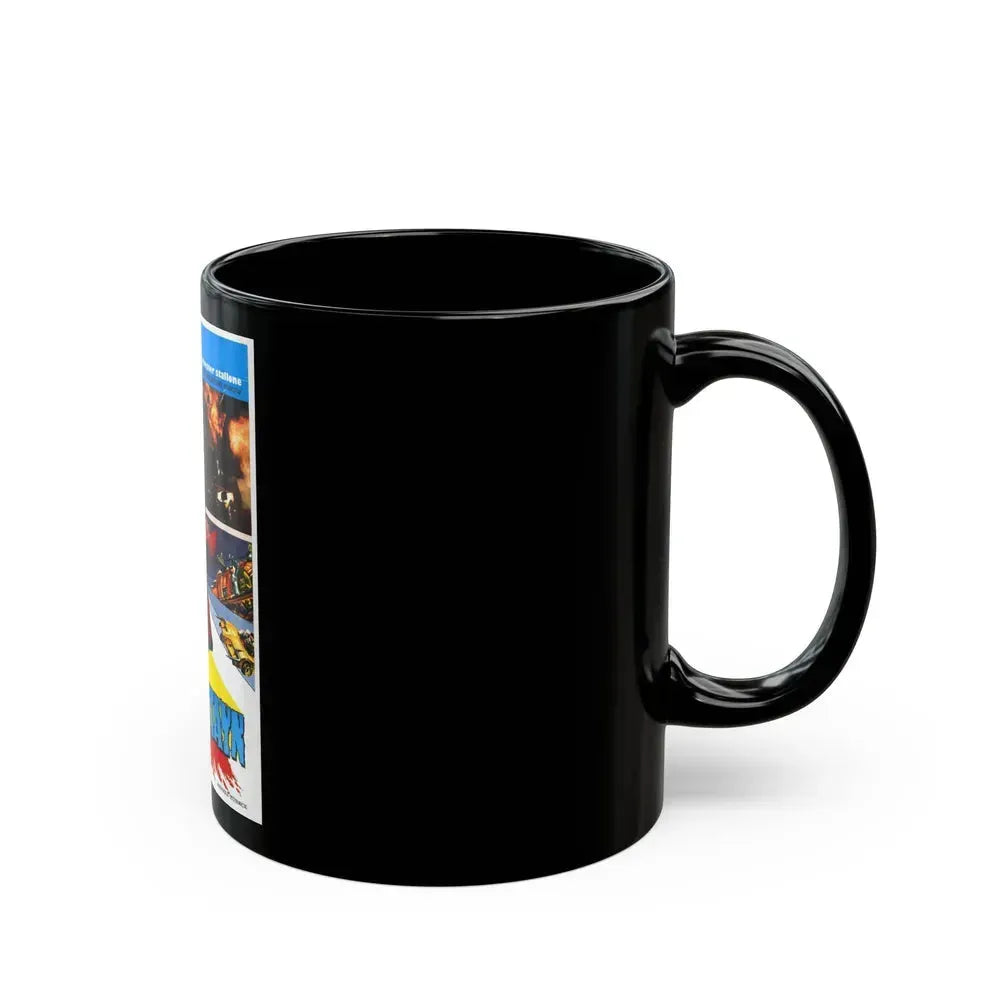 DEATH RACE 2000 (TURKISH) 1975 Movie Poster - Black Coffee Mug - Go Mug Yourself