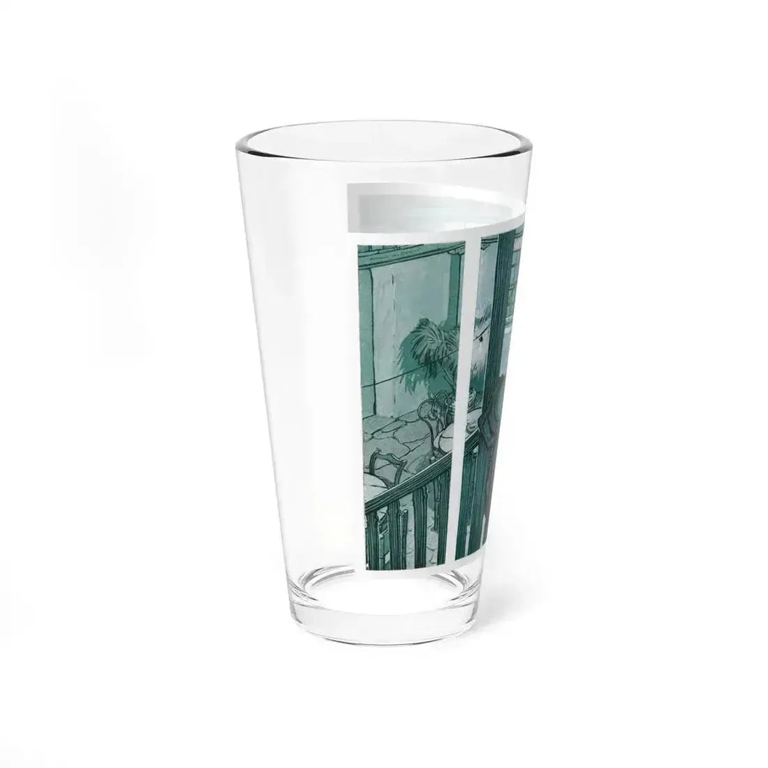 Death Rides The Mesa, The American Magazine, January 1934 - Pint Glass 16oz - Go Mug Yourself