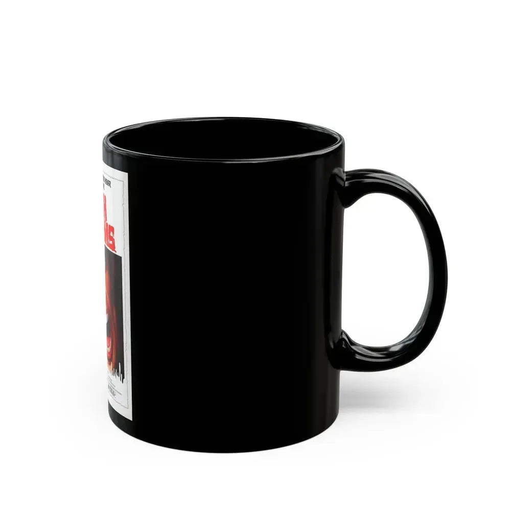 DEATH SCREAMS (HOUSE OF DEATH) 1982 Movie Poster - Black Coffee Mug - Go Mug Yourself