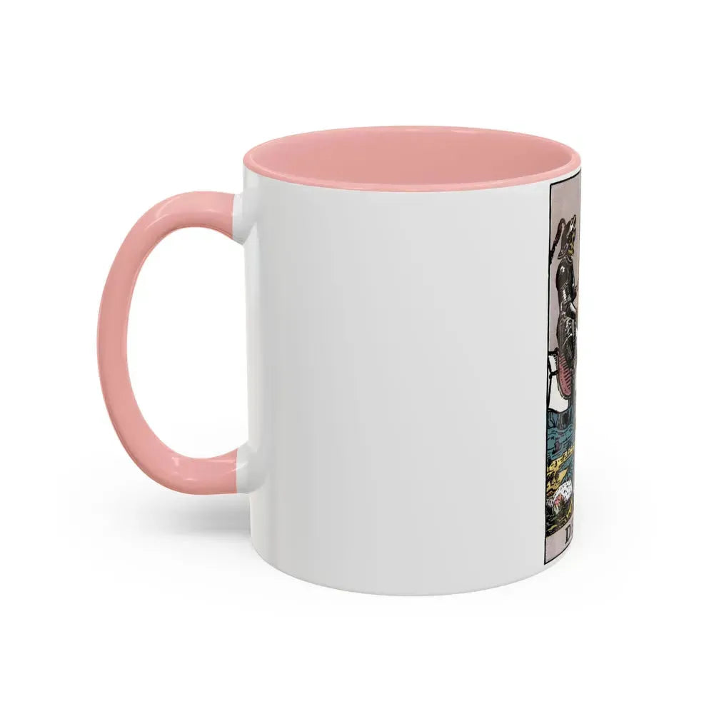 Death (Tarot Card) Accent Coffee Mug - Go Mug Yourself