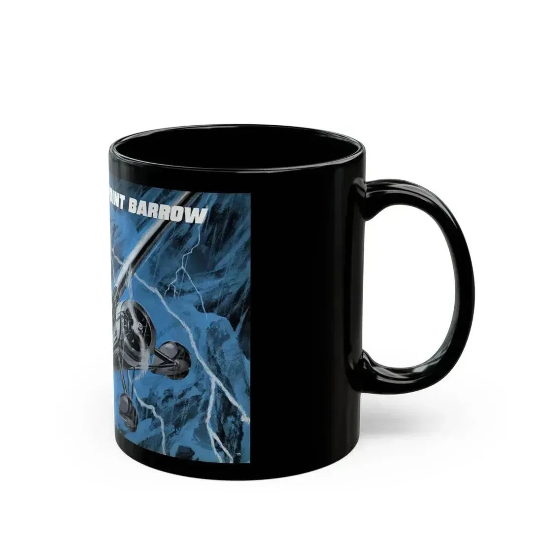 Death Waits at Point Barrow, Man's Magazine, November 1959 - Black Coffee Mug - Go Mug Yourself
