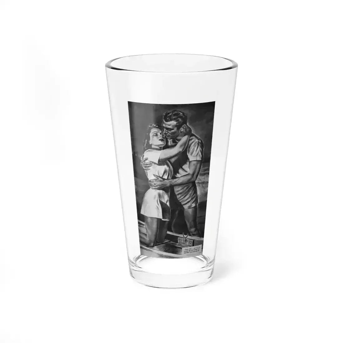 Death Waits For A Lady, Liberty magazine, February 8, 1941 - Pint Glass 16oz 16oz - Go Mug Yourself