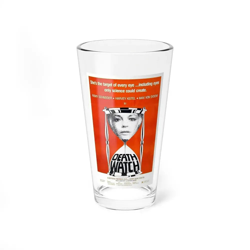 DEATH WATCH 1980 Movie Poster - Pint Glass 16oz 16oz - Go Mug Yourself