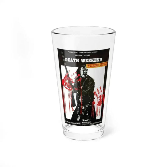 DEATH WEEKEND (HOUSE BY THE LAKE) 1976 Movie Poster - Pint Glass 16oz 16oz - Go Mug Yourself