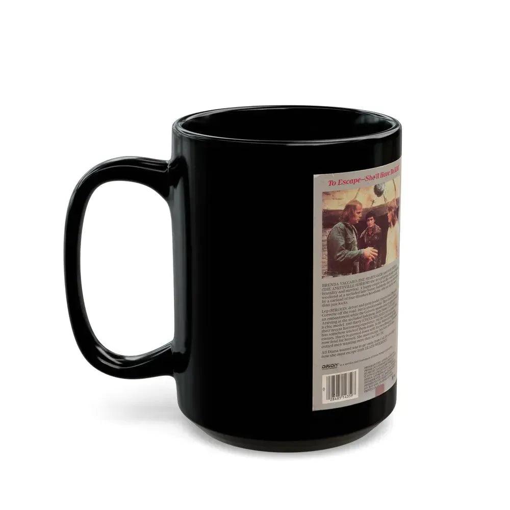DEATH WEEKEND (VHS COVER) - Black Coffee Mug - Go Mug Yourself