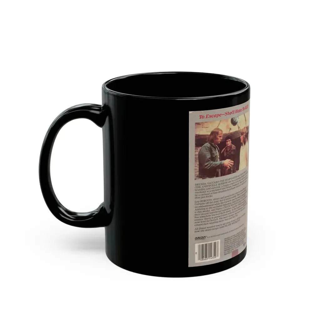 DEATH WEEKEND (VHS COVER) - Black Coffee Mug - Go Mug Yourself