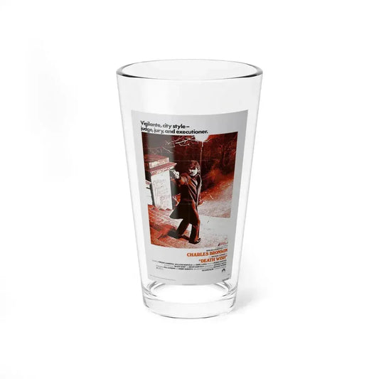 DEATH WISH 1974 Movie Poster - Pint Glass 16oz 16oz - Go Mug Yourself