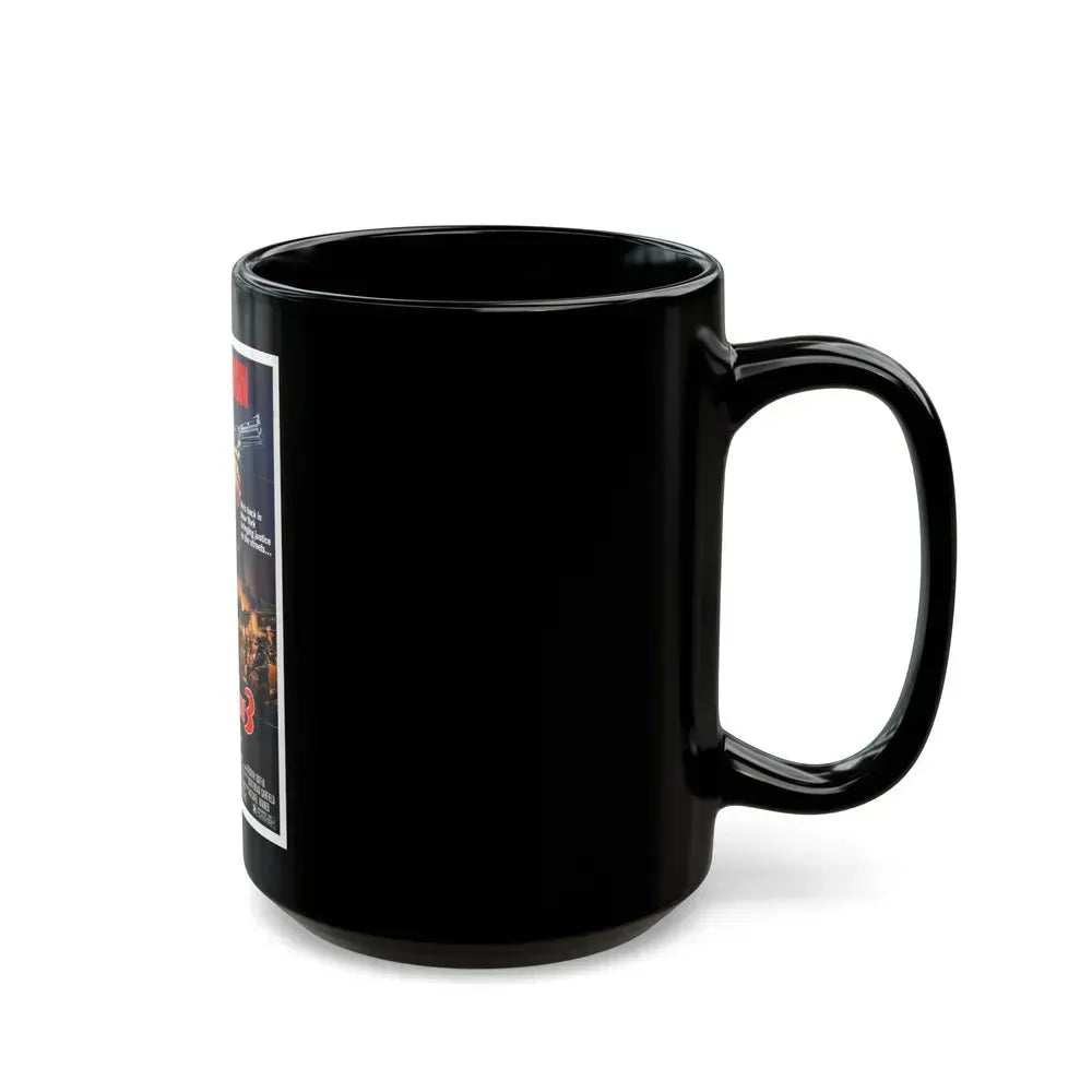 DEATH WISH 3 1985 Movie Poster - Black Coffee Mug - Go Mug Yourself