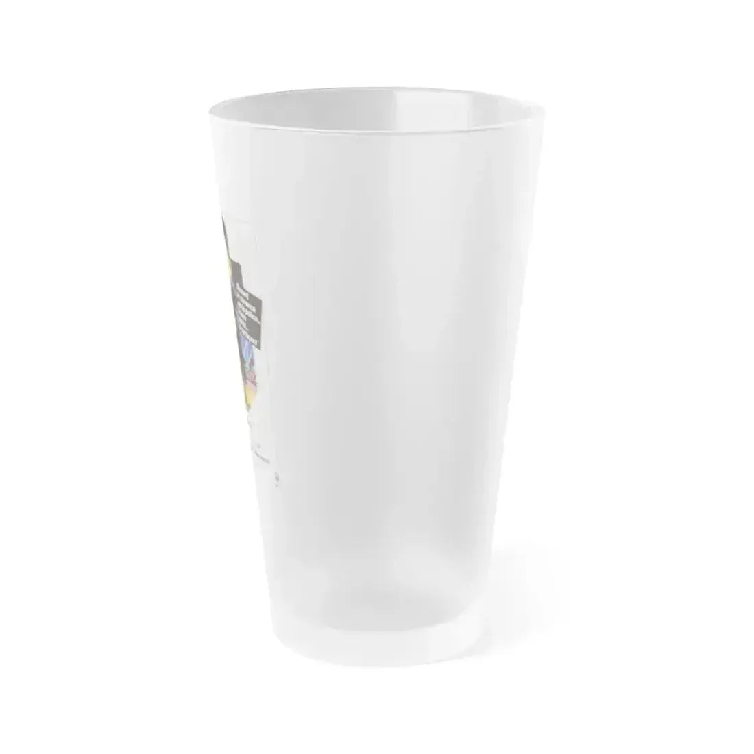 DEATH WISH II (FRENCH) 1982 Movie Poster - Frosted Pint Glass 16oz - Go Mug Yourself