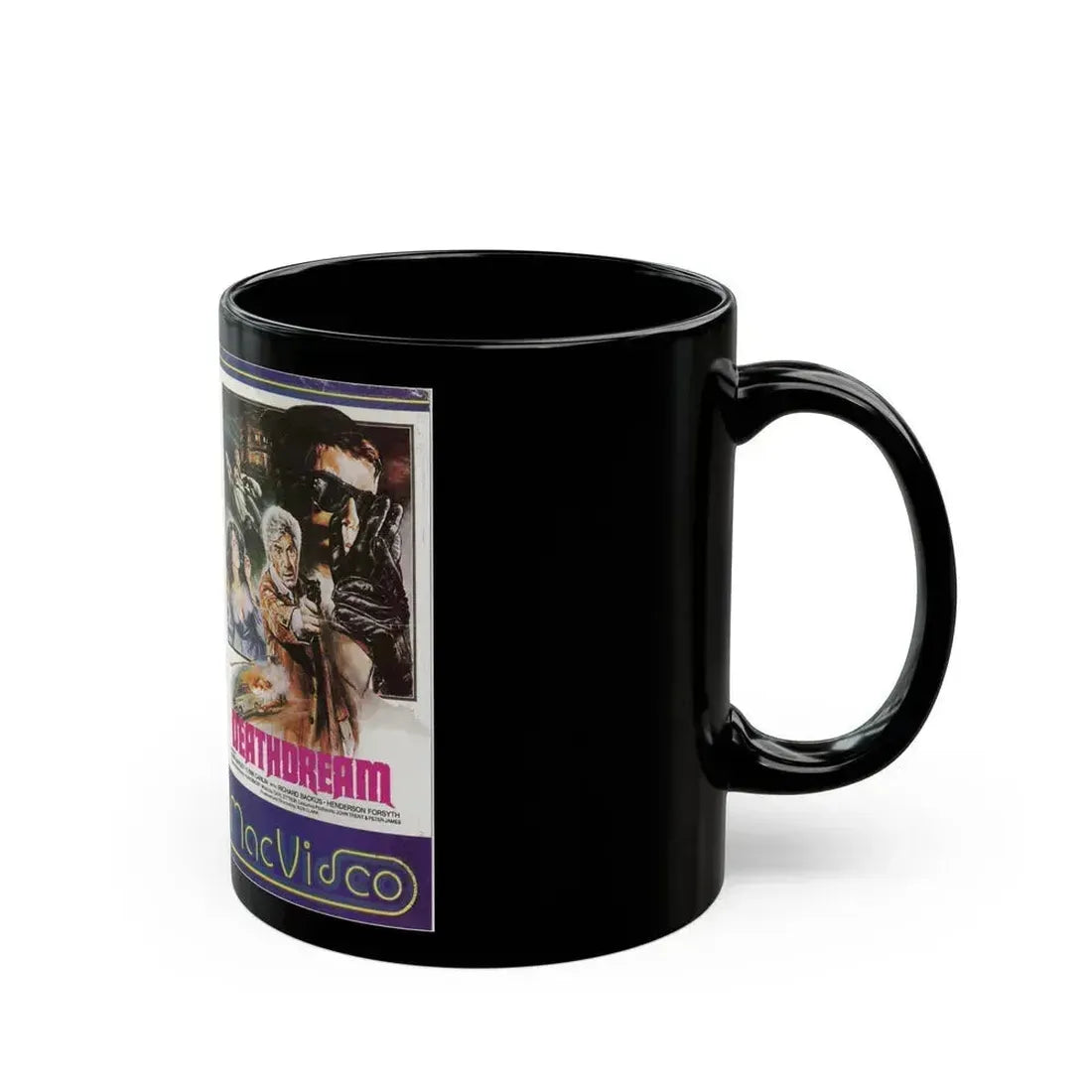 DEATHDREAM (VHS COVER) - Black Coffee Mug - Go Mug Yourself