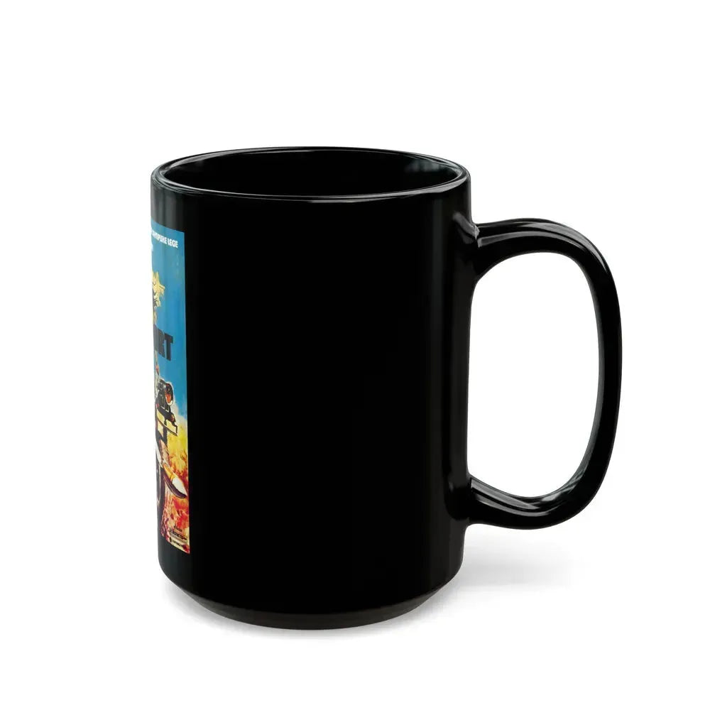 DEATHSPORT (DANISH) 1978 Movie Poster - Black Coffee Mug - Go Mug Yourself