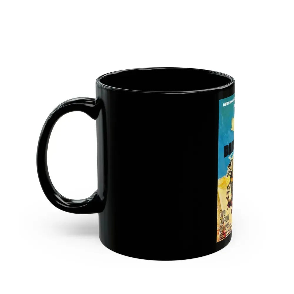 DEATHSPORT (DANISH) 1978 Movie Poster - Black Coffee Mug - Go Mug Yourself