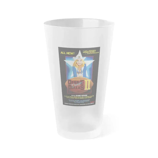 DEBBIE DOES DALLAS 2 1981 Movie Poster - Frosted Pint Glass 16oz 16oz Frosted - Go Mug Yourself