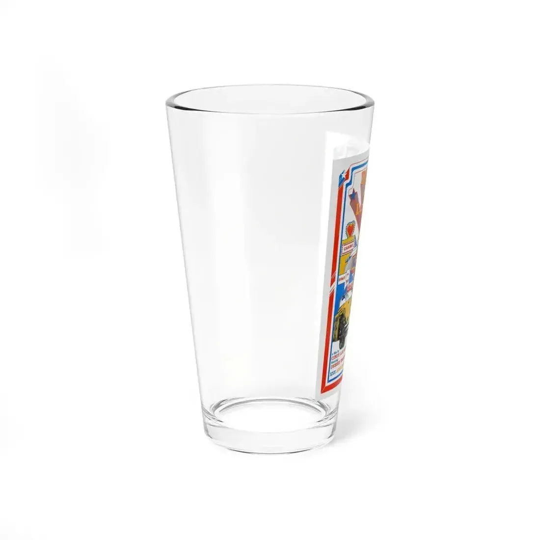 DEBBIE DOES LAS VEGAS 1981 Movie Poster - Pint Glass 16oz - Go Mug Yourself