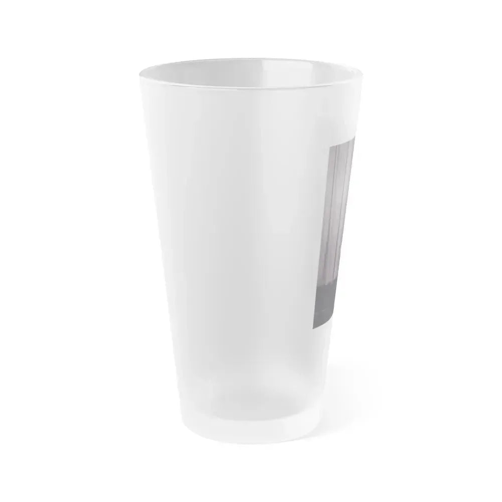 Debra Paget #07 (Vintage Female Icon) Frosted Pint Glass 16oz - Go Mug Yourself