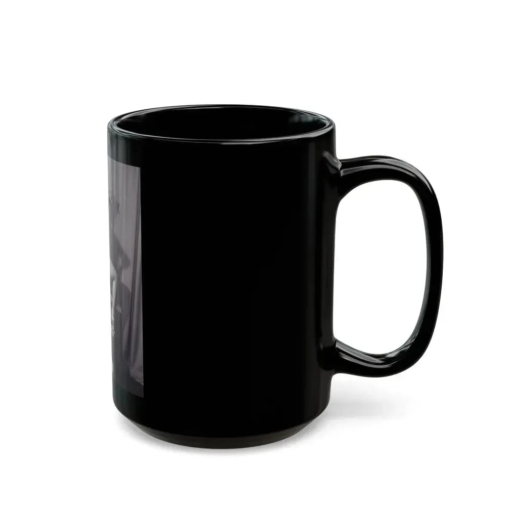Debra Paget #08 (Vintage Female Icon) Black Coffee Mug - Go Mug Yourself