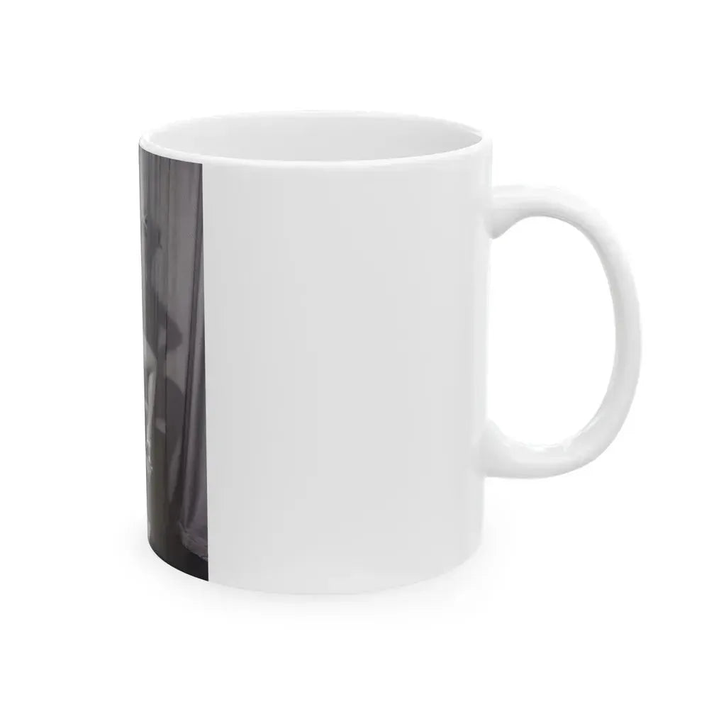 Debra Paget #08 (Vintage Female Icon) White Coffee Mug - Go Mug Yourself