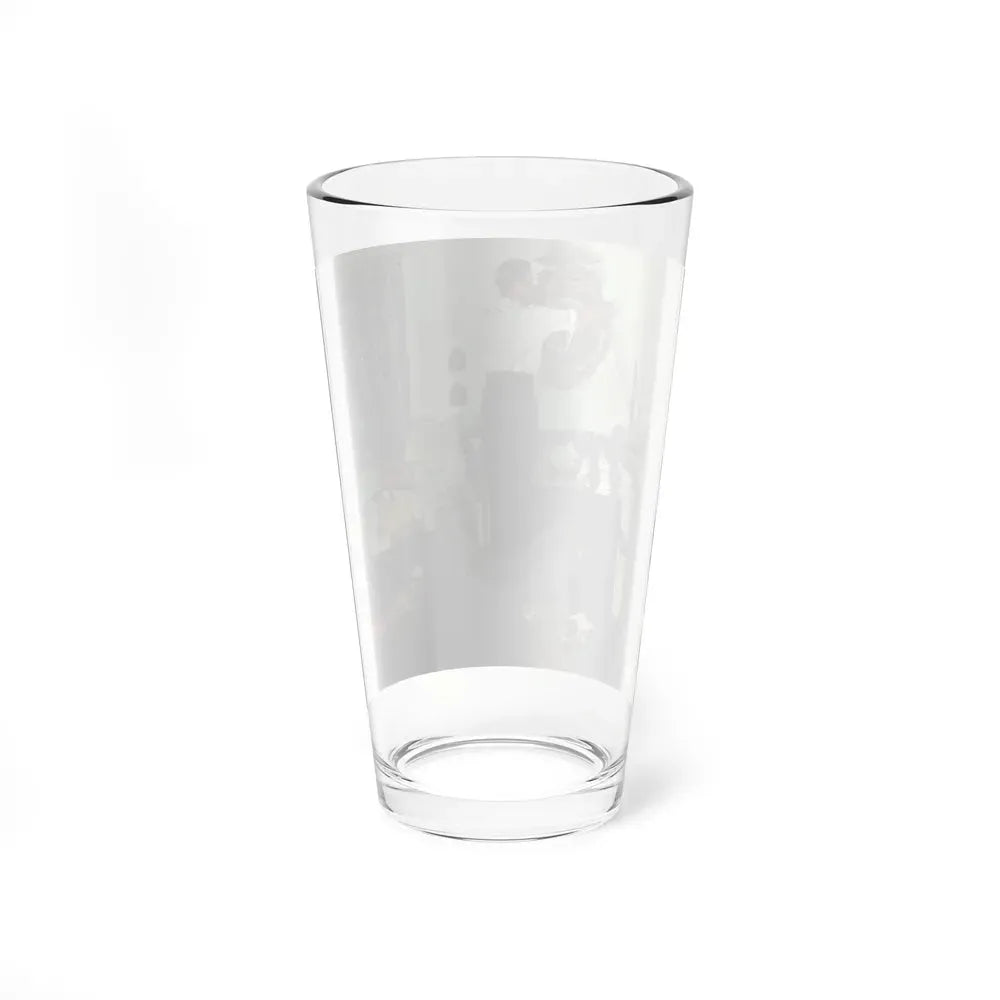 Decorating For Christmas, Collier's, December 24, 1949 - Pint Glass 16oz - Go Mug Yourself