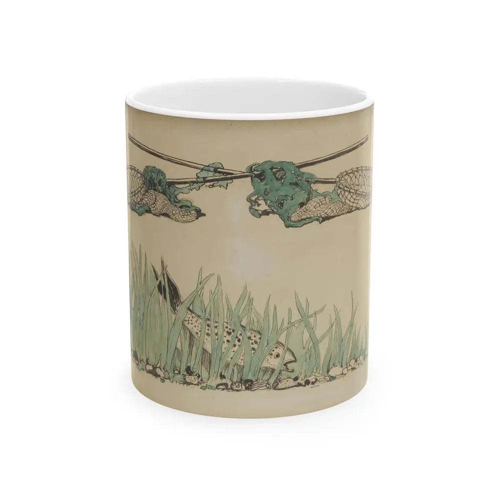 Decorations for Water Babies, book illustration - White Coffee Mug 11oz - Go Mug Yourself