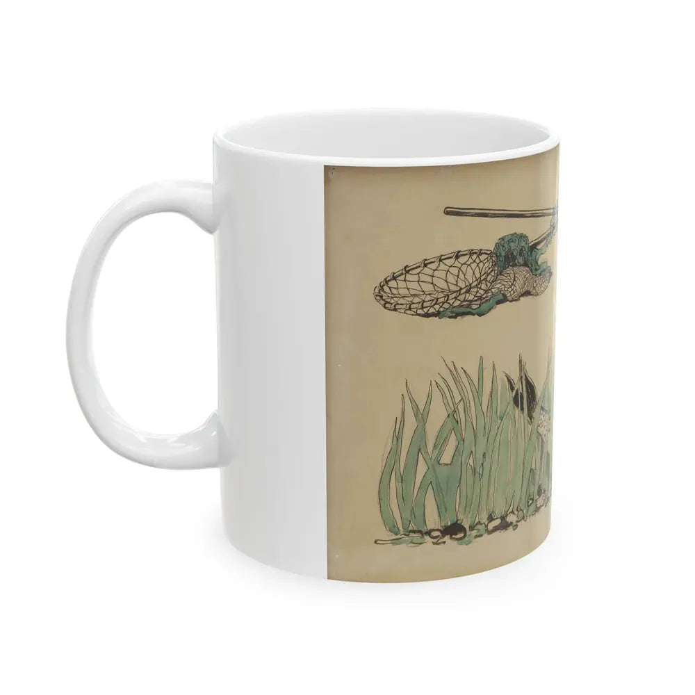 Decorations for Water Babies, book illustration - White Coffee Mug - Go Mug Yourself