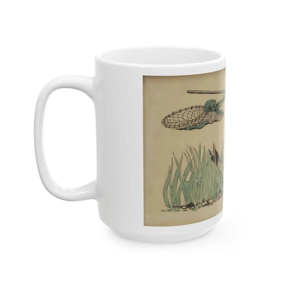 Decorations for Water Babies, book illustration - White Coffee Mug - Go Mug Yourself