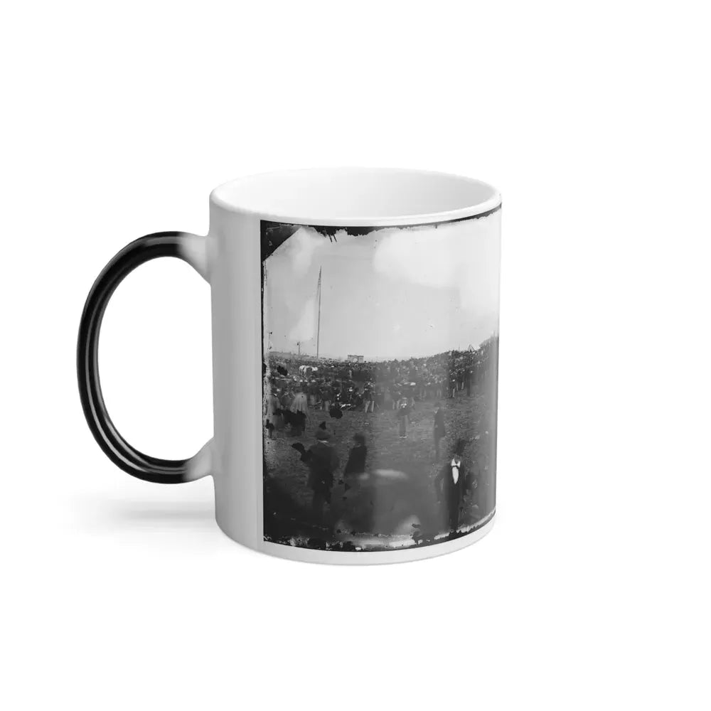 Dedication Ceremonies at the Soldiers' National Cemetery, Gettysburg, Pennsylvania(3) (U.S. Civil War) Color Changing Coffee Mug 11oz - Go Mug Yourself