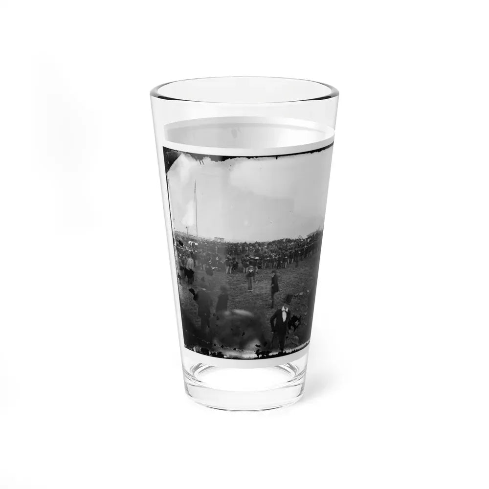 Dedication Ceremonies At The Soldiers' National Cemetery, Gettysburg, Pennsylvania(3) (U.S. Civil War) Pint Glass 16oz - Go Mug Yourself