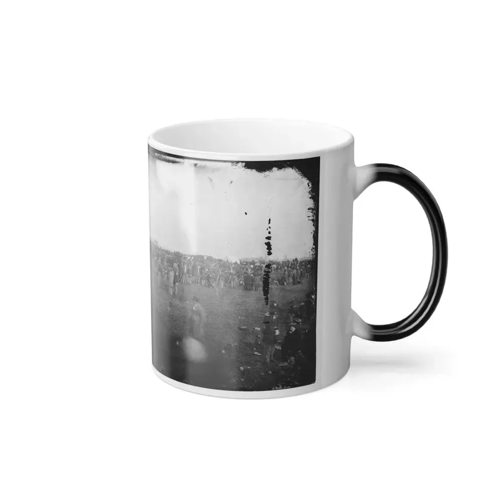 Dedication Ceremonies at the Soldiers' National Cemetery, Gettysburg, Pennsylvania (U.S. Civil War) Color Changing Coffee Mug 11oz - Go Mug Yourself