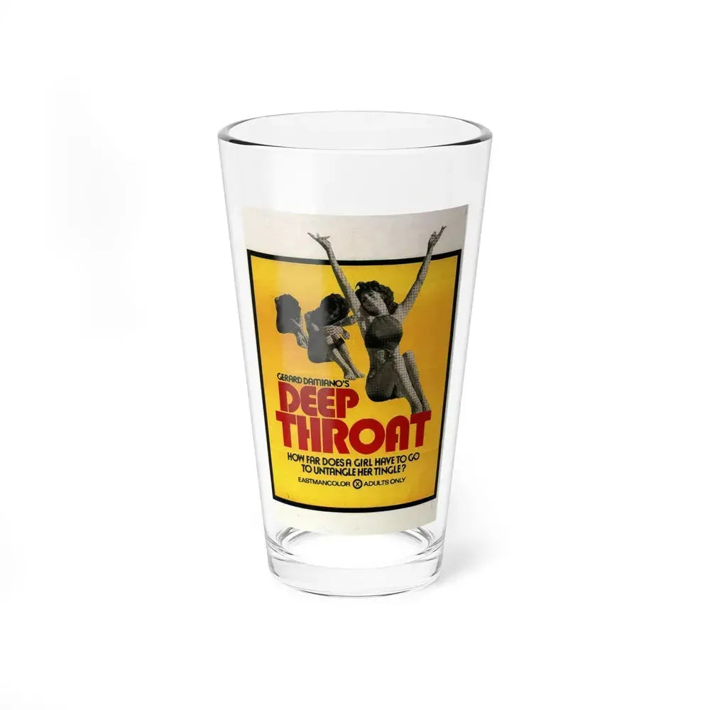 DEEP THROAT (2) 1972 Movie Poster - Pint Glass 16oz 16oz - Go Mug Yourself