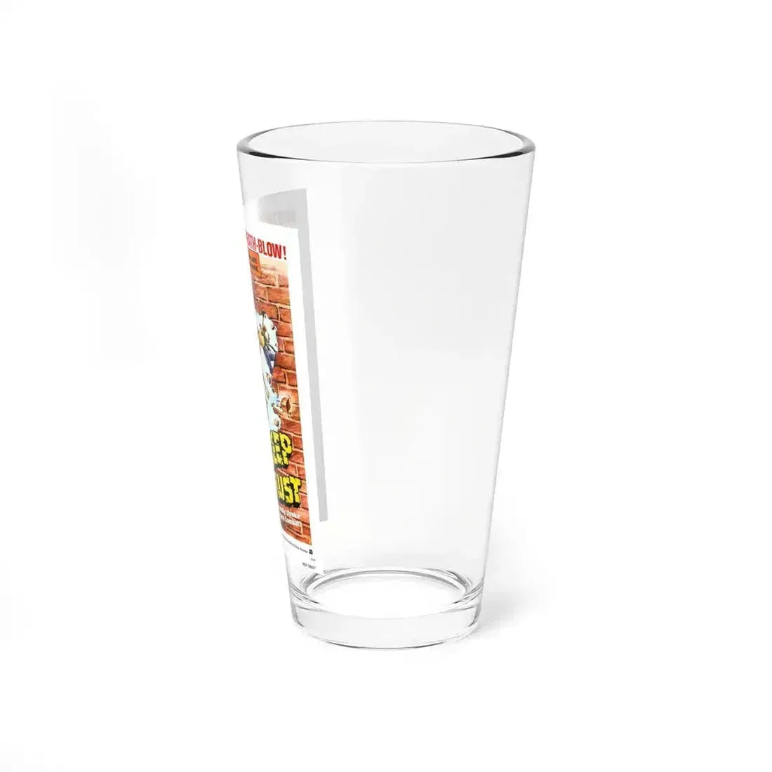 DEEP THRUST 1972 Movie Poster - Pint Glass 16oz - Go Mug Yourself