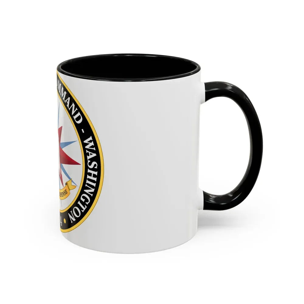 Defense Contracting Command Washington (U.S. Army) Accent Coffee Mug - Go Mug Yourself