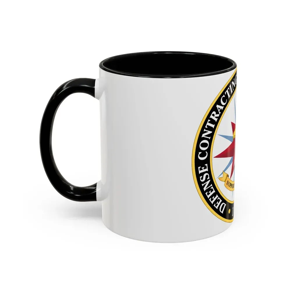 Defense Contracting Command Washington (U.S. Army) Accent Coffee Mug - Go Mug Yourself