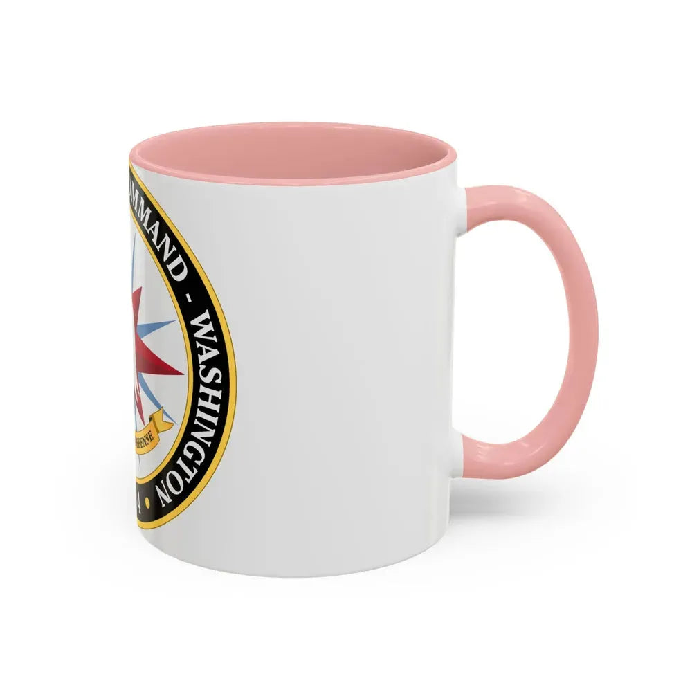 Defense Contracting Command Washington (U.S. Army) Accent Coffee Mug - Go Mug Yourself