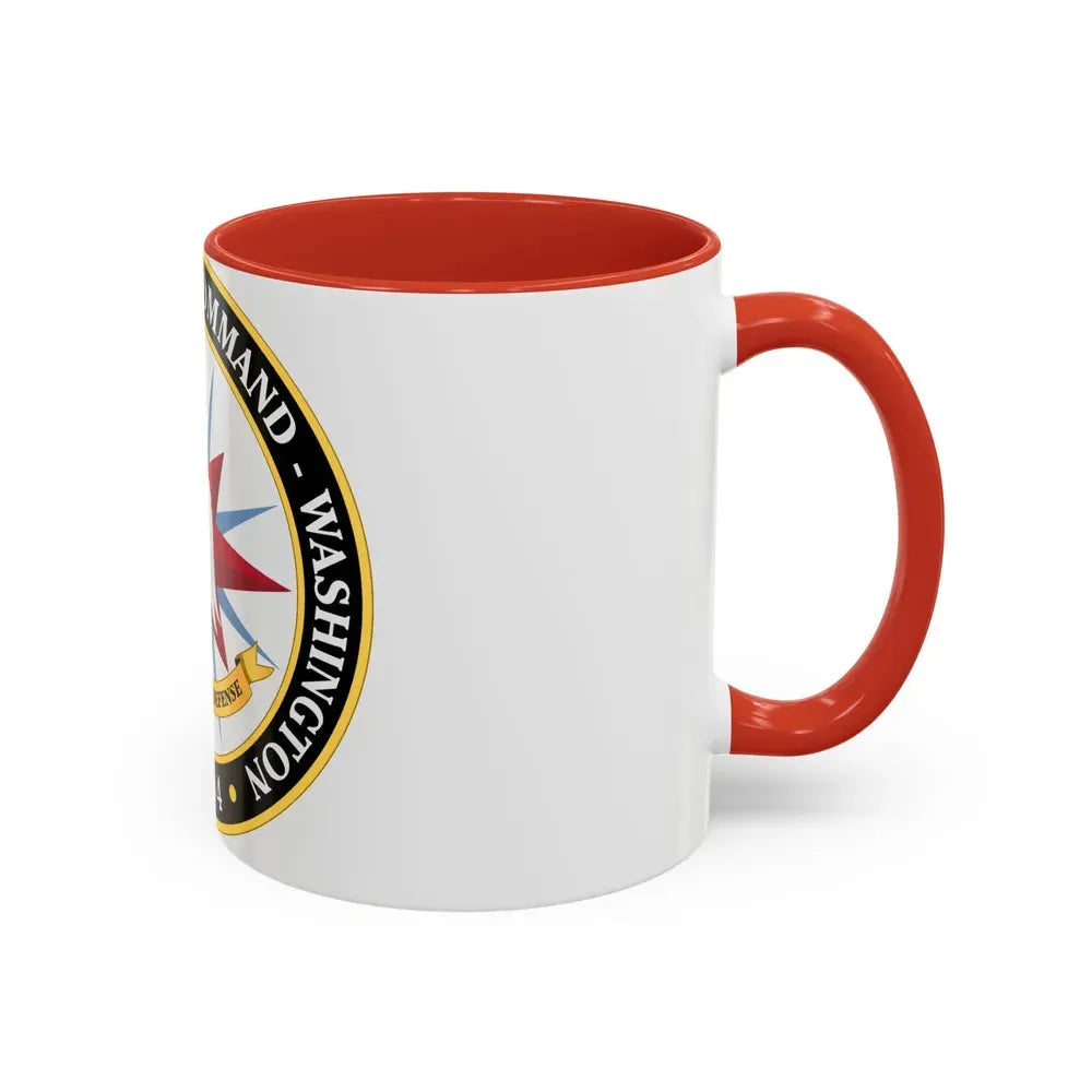 Defense Contracting Command Washington (U.S. Army) Accent Coffee Mug - Go Mug Yourself
