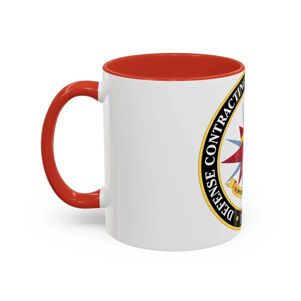 Defense Contracting Command Washington (U.S. Army) Accent Coffee Mug - Go Mug Yourself