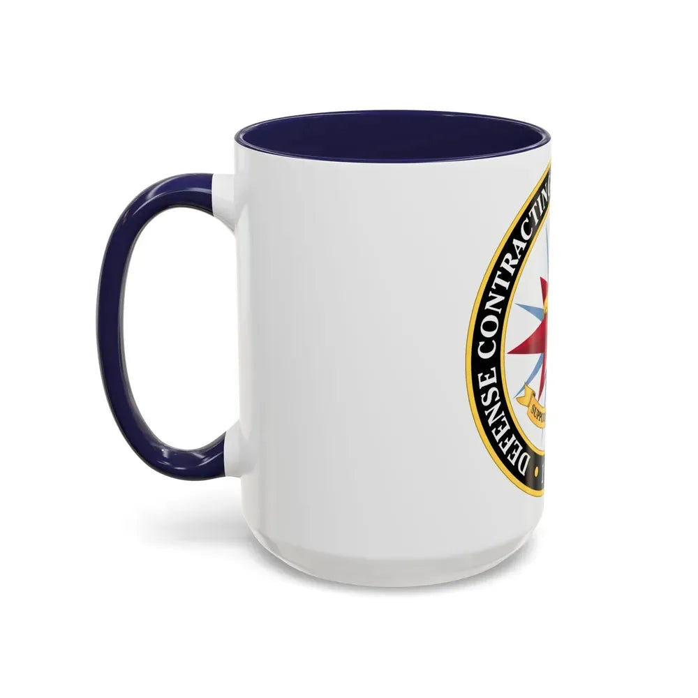 Defense Contracting Command Washington (U.S. Army) Accent Coffee Mug - Go Mug Yourself